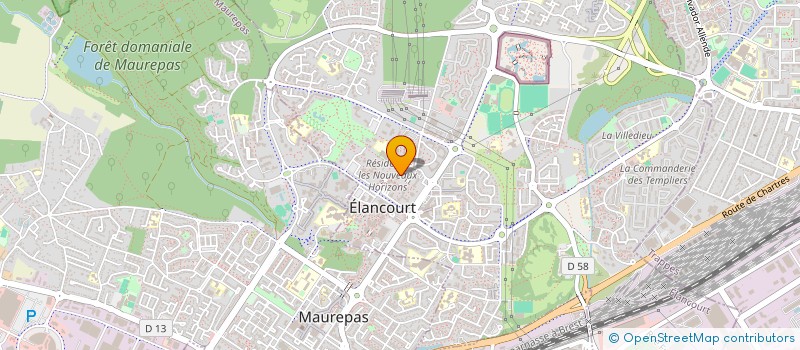 localisation de l'entreprise SCI ARDEA IMMO  ELANCOURT