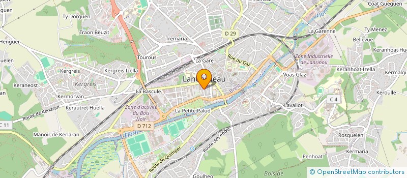 localisation de l'entreprise SCI ARDEL  LANDERNEAU