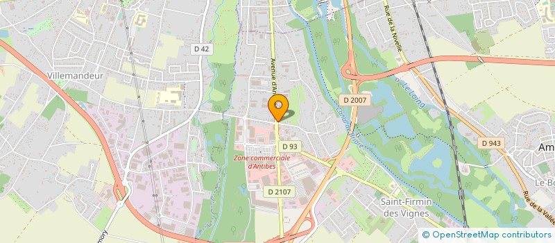 localisation de l'entreprise SCI ARDEL  AMILLY
