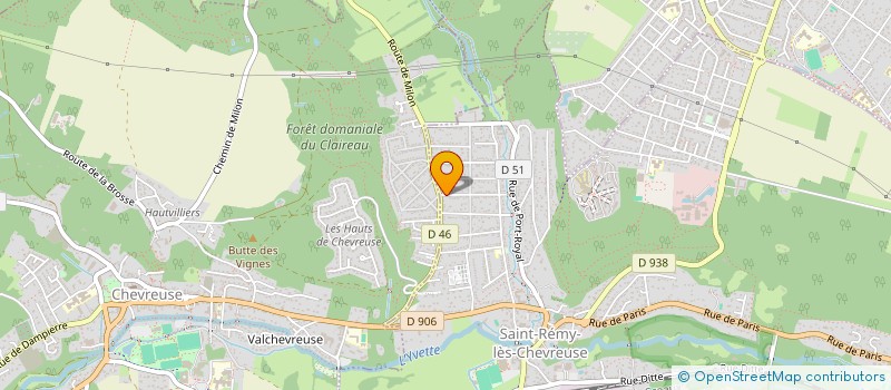 localisation de l'entreprise SCI ARDELAG DENFERT  SAINT-REMY-LES-CHEVREUSE