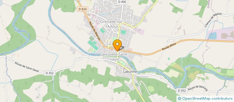 localisation de l'entreprise SCI ARDEMO  SAINT-MAURICE-SUR-ADOUR