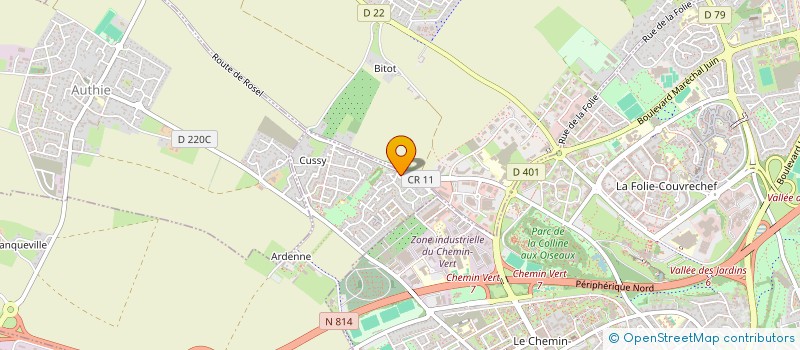 localisation de l'entreprise SCI ARDENNA  SAINT-GERMAIN-LA-BLANCHE-HERBE