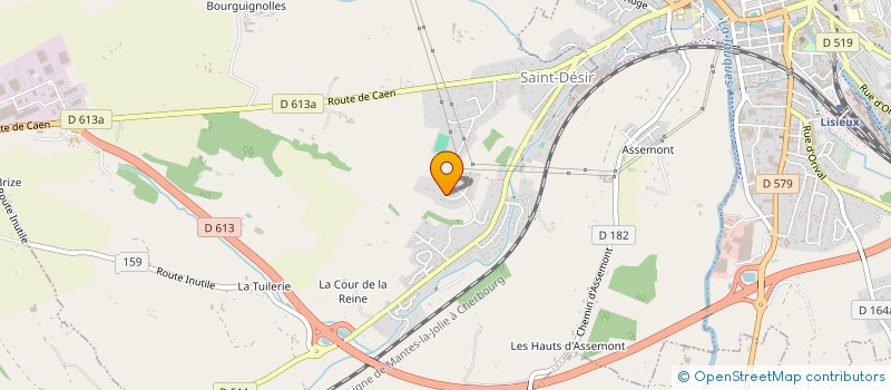 localisation de l'entreprise SCI ARDENNOIS  SAINT-DESIR