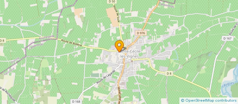 localisation de l'entreprise SCI ARDEVILA  SAINTE-CECILE-LES-VIGNES