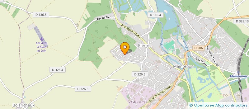 localisation de l'entreprise SCI ARDFM à PIERRES