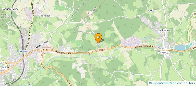 localisation de l'entreprise SCI ARDI  LE VIGAN