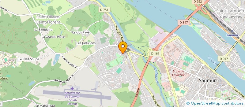 localisation de l'entreprise SCI ARDILLIERS 2000  SAUMUR