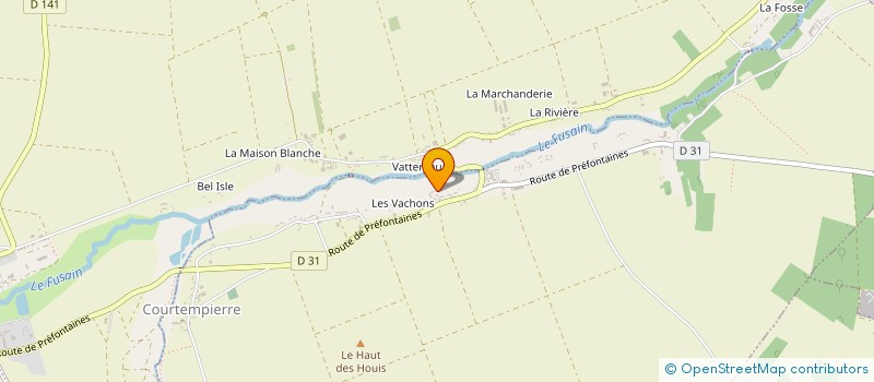 localisation de l'entreprise SCI ARDIOT-CACHON à COURTEMPIERRE