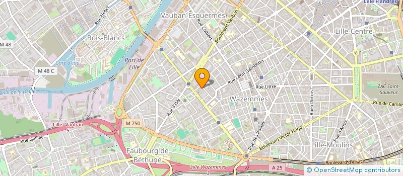 localisation de l'entreprise SCI ARDIS à LILLE