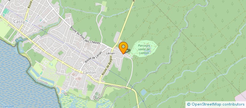 localisation de l'entreprise SCI ARDOUIN ACTIVITES  LANTON