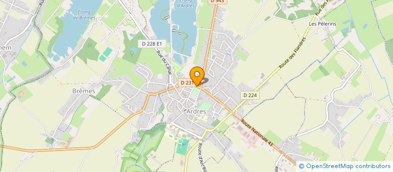 localisation de l'entreprise SCI ARDRIMMO PRIVE  ARDRES