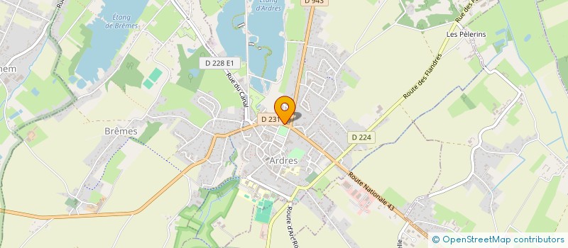 localisation de l'entreprise SCI ARDRIMMO PRO  ARDRES