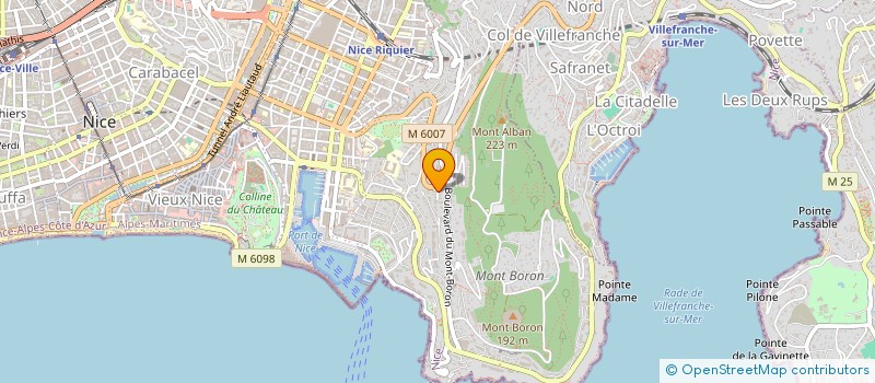 localisation de l'entreprise SCI ARDROSS à NICE