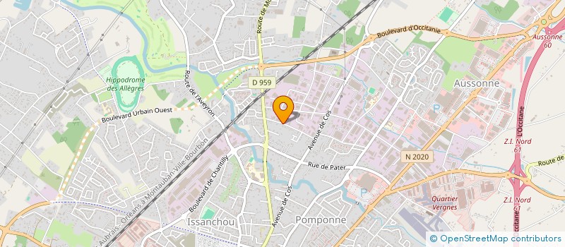 localisation de l'entreprise SCI ARDUSIENNE  MONTAUBAN