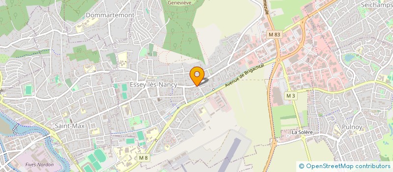 localisation de l'entreprise SCI ARE  ESSEY-LES-NANCY