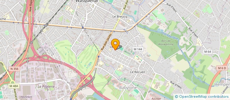 localisation de l'entreprise SCI AREEN à VILLENEUVE-D'ASCQ