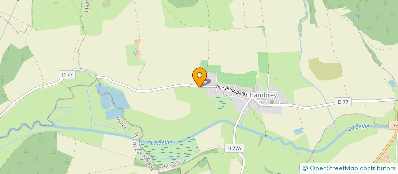 localisation de l'entreprise SCI AREJE  CHAMBREY