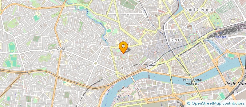 localisation de l'entreprise SCI ARENA à NANTES