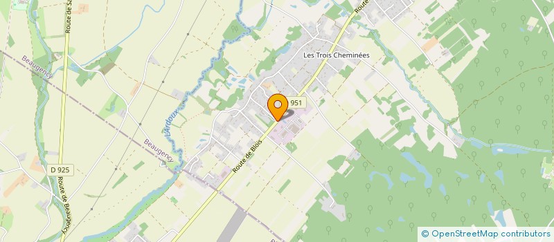 localisation de l'entreprise SCI ARENAS à LAILLY-EN-VAL