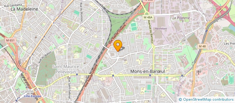 localisation de l'entreprise SCI ARETA  MONS-EN-BARUL