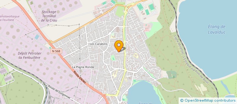 localisation de l'entreprise SCI AREV  FOS-SUR-MER