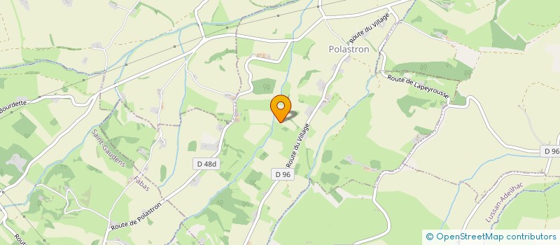 localisation de l'entreprise SCI AREXIS  POLASTRON