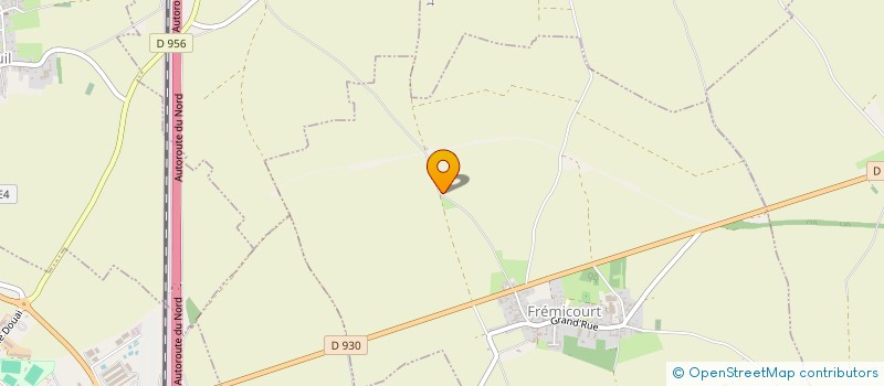 localisation de l'entreprise SCI ARF  FREMICOURT