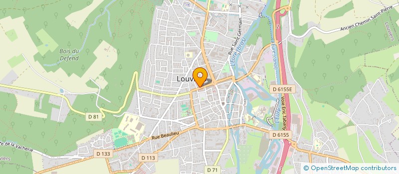 localisation de l'entreprise SCI ARFARIQUE à LOUVIERS