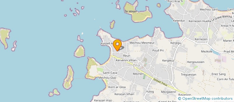 localisation de l'entreprise SCI ARFRIMO  BREST