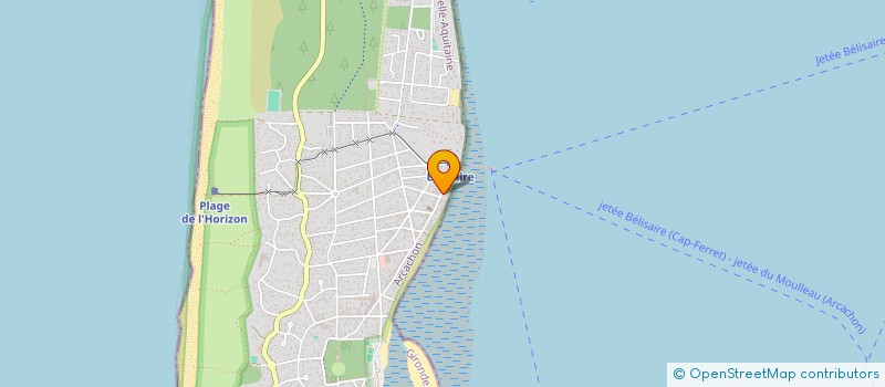 localisation de l'entreprise SCI ARGA à LEGE-CAP-FERRET