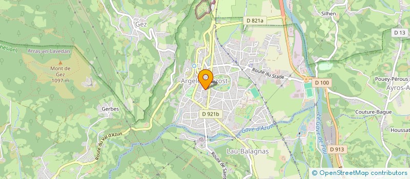 localisation de l'entreprise SCI ARGELESIENNE  ARGELES-GAZOST