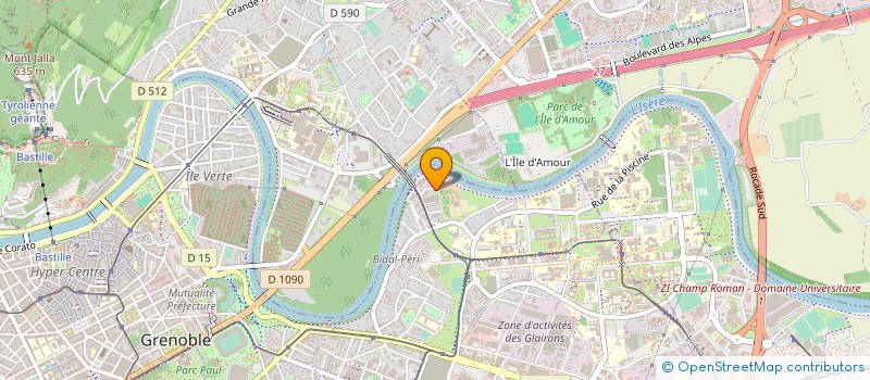 localisation de l'entreprise SCI ARGEVAL  SAINT-MARTIN-D'HERES