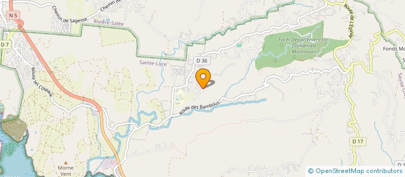 localisation de l'entreprise SCI ARGI  SAINTE-LUCE