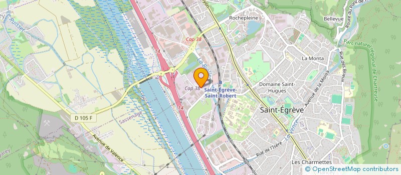 localisation de l'entreprise SCI ARGIRARD  SAINT-EGREVE