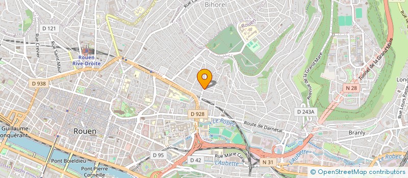 localisation de l'entreprise SCI ARGNEY-DUBOIS  ROUEN