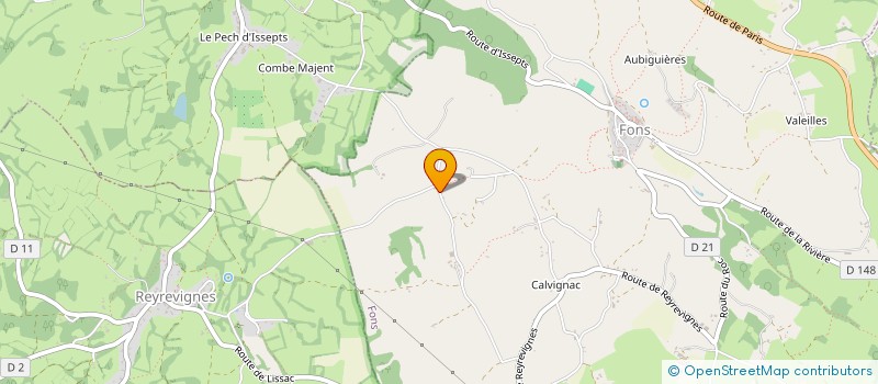 localisation de l'entreprise SCI ARGOAT  FONS