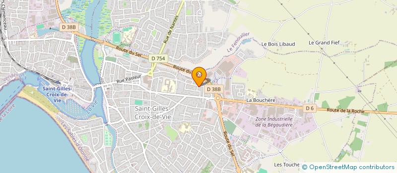 localisation de l'entreprise SCI ARGOAT à SAINT-GILLES-CROIX-DE-VIE