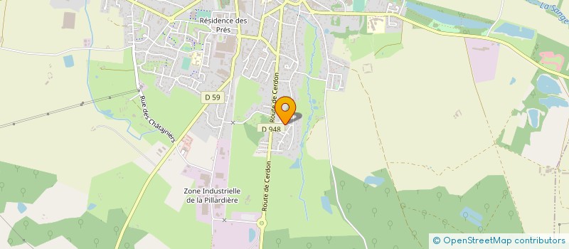 localisation de l'entreprise SCI ARGOS à SULLY-SUR-LOIRE