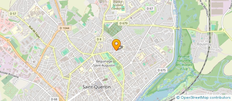 localisation de l'entreprise SCI ARGOUSIER à SAINT-QUENTIN