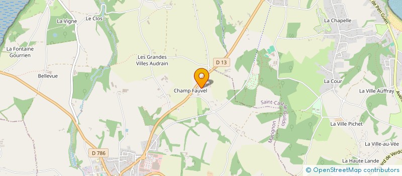 localisation de l'entreprise SCI ARGUENON FREHEL  MATIGNON