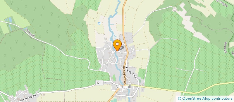localisation de l'entreprise SCI ARGUI à VERNEUIL