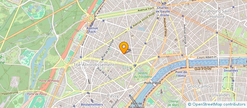 localisation de l'entreprise SCI ARGUIPER  PARIS