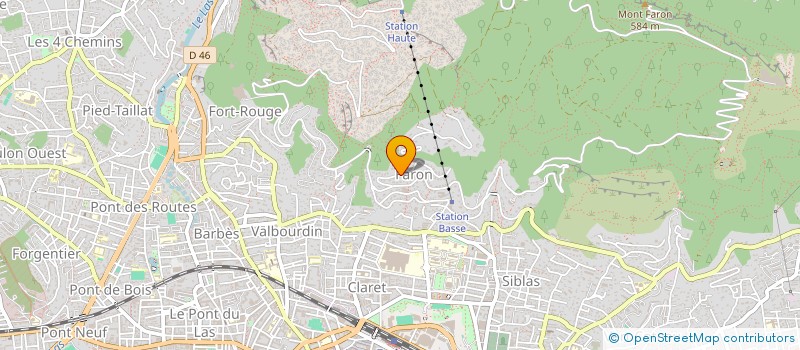 localisation de l'entreprise SCI ARHANT  TOULON