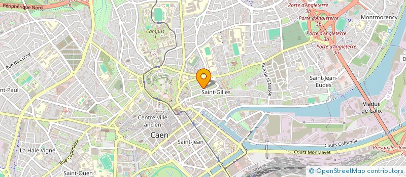 localisation de l'entreprise SCI ARHEMA à CAEN
