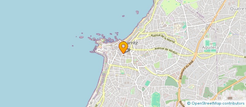 localisation de l'entreprise SCI  ARI à BIARRITZ