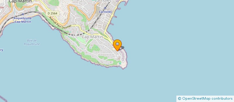 localisation de l'entreprise SCI ARIANA à ROQUEBRUNE-CAP-MARTIN
