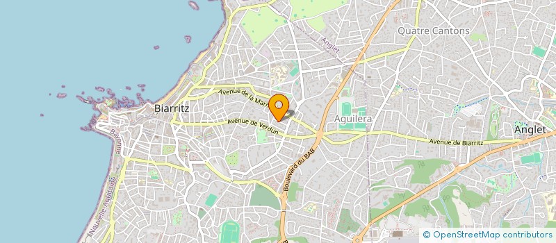 localisation de l'entreprise SCI ARIANE à BIARRITZ