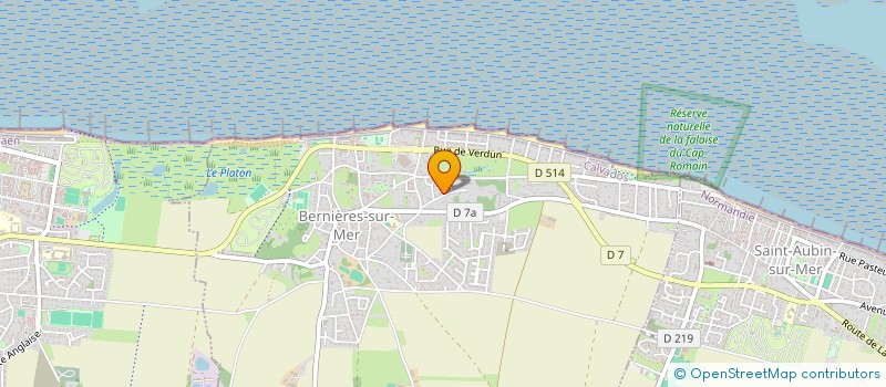 localisation de l'entreprise SCI ARIANE  BERNIERES-SUR-MER