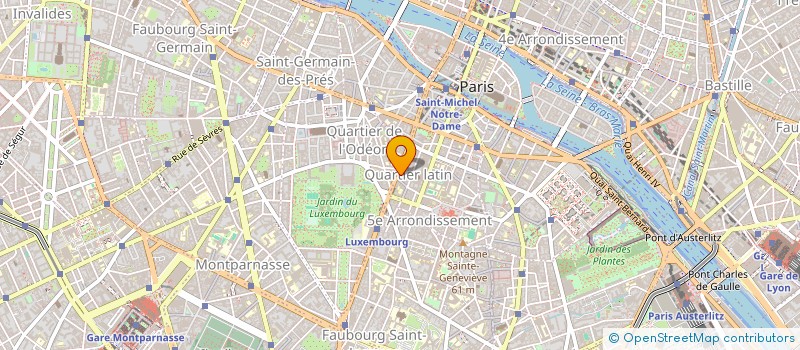 localisation de l'entreprise SCI ARIANE  PARIS