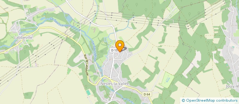 localisation de l'entreprise SCI ARIANE INVESTISSEMENTS  NESLES-LA-VALLEE